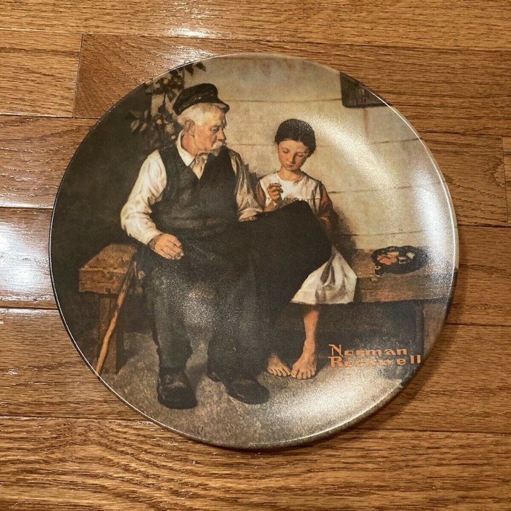 NORMAN ROCKWELL - The Lighthouse Keepers Daughter